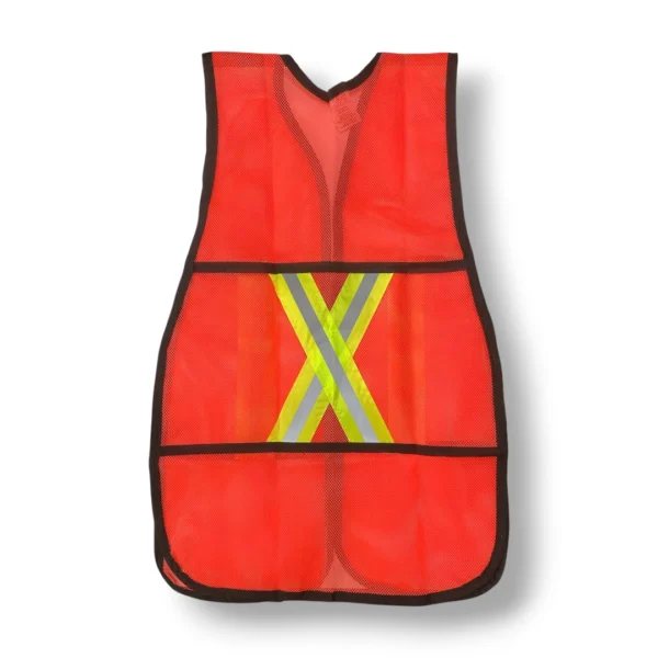 Chaleco de seguridad tipo malla con reflejante